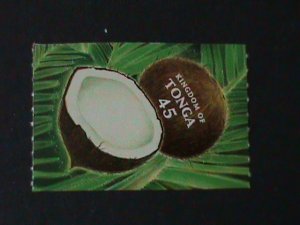 ​TONGA-2001-SC#1054B -BEAUTIFUL LOVELY COCONUT-DIE CUT- MNH -VF-HARD TO FIND