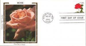 #2490 Red Rose Colorano FDC