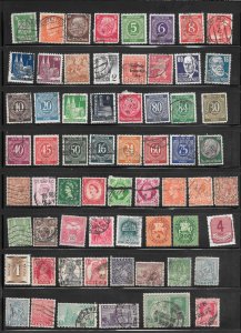 WORLDWIDE Mixture Lot Page #623  PAGE of 50+ Stamps. Collection / Lot