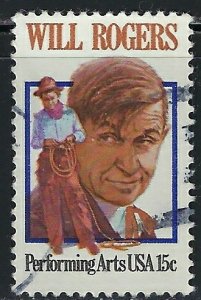 U.S. 1801 Used 1979 Will Rogers (us1021)