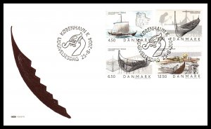 Denmark 1284-1287 Ships U/A FDC