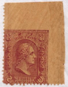 Scott #79-E8b - 3c Brown Red - Loewenberg - SCARCE