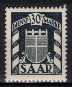 Saar - Scott O36 MNH