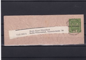 austria 1919  postal  stamps wrapper ref r10089