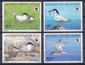 Benin, Fauna, WWF, Birds MNH / 1989