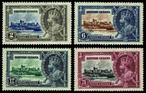 1935 British Guiana #223-26 Silver Jubilee - OGNH - VF - CV$27.50 (ESP#4257)