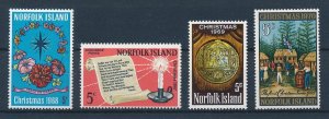 [117076] Norfolk Island 1967-1970 Christmas  MNH