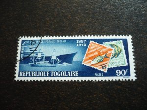 Stamps - Togo - Scott# 855 - CTO Part Set of 1 Stamp