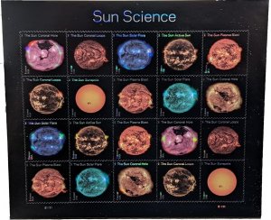 Sun Science  forever stamps  5 Books of 20pcs total 100pcs