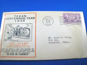 U.S. FDC - SCOTT # 776 -  TEXAS