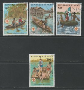 Thematic Stamps Others - NIGER 1982 SCOUTS 4v 897/900 used