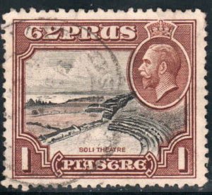 Cyprus  #128  Used CV $2.50