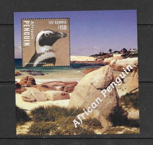 PENGUINS -  GAMBIA #3563   MNH