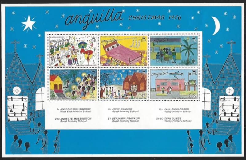 Anguilla #270a MNH Souvenir Sheet of 6