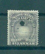 British East Africa sc# 20 used cat value $24.00