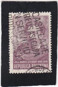 ARGENTINA,  #  481   used