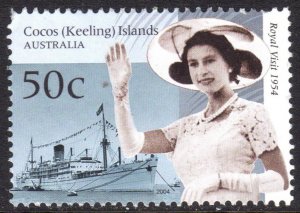 Cocos (Keeling) Islands.2004 The 50th Anniversary of the Royal Tour to Austra...