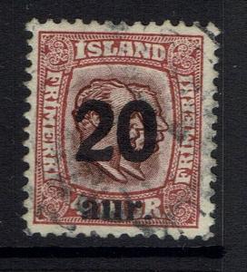 Iceland SC# 135 - Used (Hinge Rem) - 030517