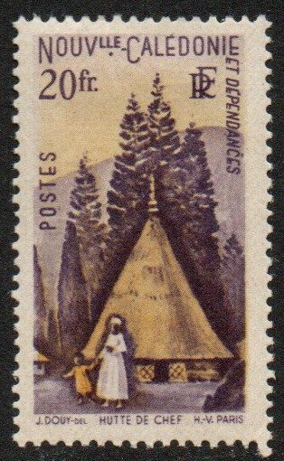 New Caledonia Sc #293 Mint Hinged