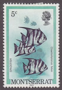 Montserrat 445A Spadefish 1983