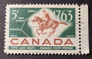 CA S#413 U-VF $0.05 09/25/1963 Postal Service - Post Rider and Map