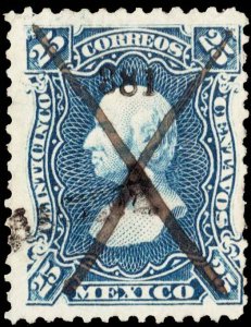 Mexico Scott 120 Used.