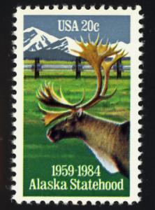 2066  20c Alaska Statehood MNH