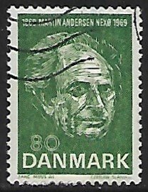 Denmark # 461 - Martin Nexo - used.....{Dk6}