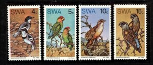 South West Africa Scott 363-66 Beautiful birds Mint Never Hinged jp $41.75