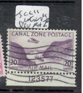 CANAL ZONE SC C11  PLATE SINGLE    VFU          P0415A H