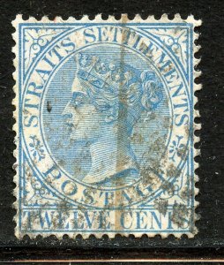 Straits settlements 14, Used.