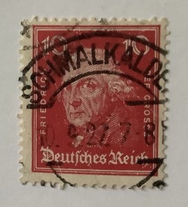 Germany 1926/27 Scott 355 used - 10pf,  Frederick the Great