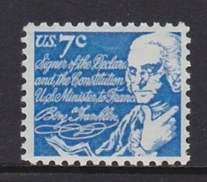 1393D Benjamin Franklin MNH