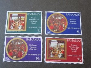 Bahamas 1975 Sc 380-3 Christmas Religion set MNH