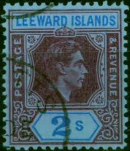 Leeward Islands 1942 2s Reddish Purple & Blue-Blue SG111a V.F.U