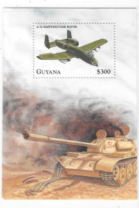 Guyana 1998 Aircraft Warthog Sc 3328 S/S MNH C8