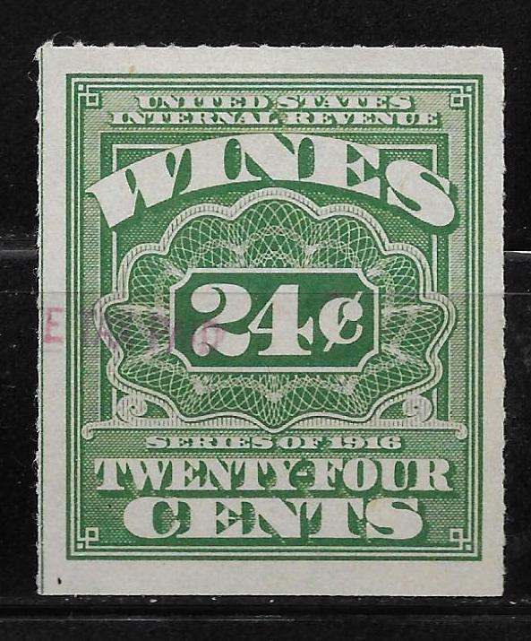 United States RE70 24c Wines single Used