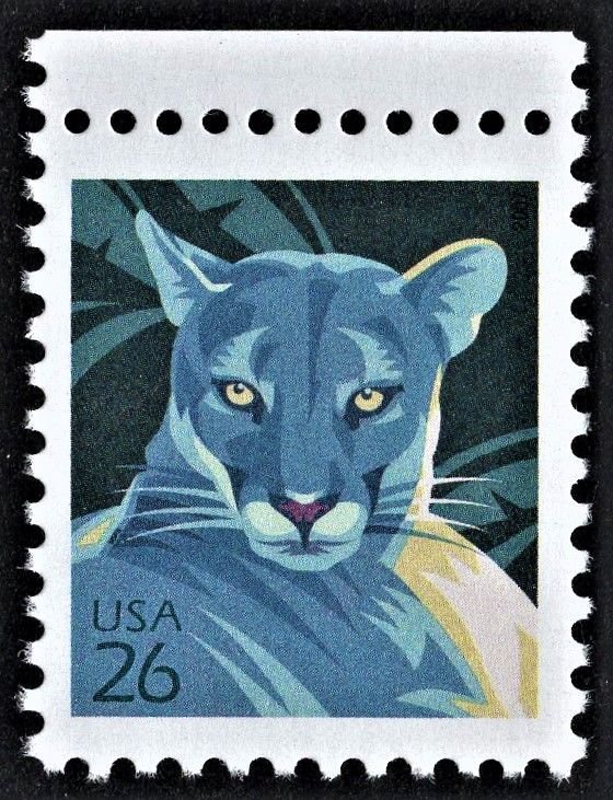 US 4137 MNH VF 26 Cent Florida Panther