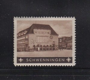 German Tourism Advertising Stamp- Cities, Towns & Landmarks - Schwenningen - MNH