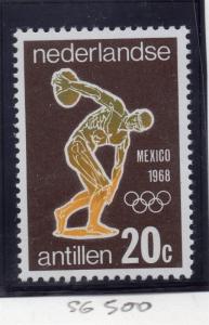 Dutch Antillen 1968 Early Issue Fine Mint Hinged 20c. 167754