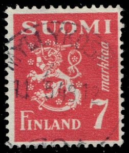 Finland #260 Coat of Arms; Used