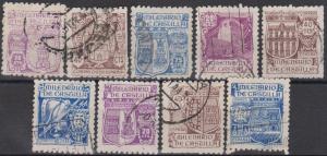 Spain #733-41 Fine Used CV $11.25 (B6875)