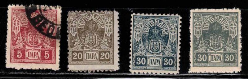 SERBIA Scott # J15, J18, J19 Used - 2 Shades Of J19