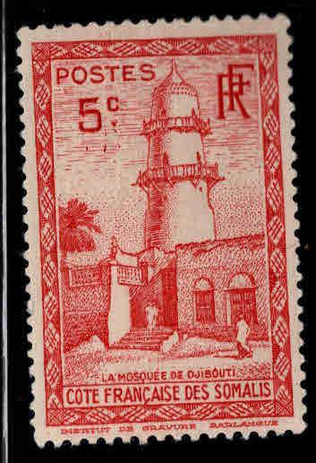 Somali Coast Scott 149 MNH** Mosque stamp