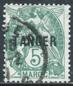 French Morocco, Sc #75, 5c Used
