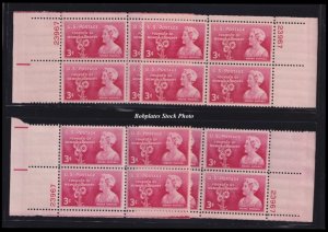 BOBPLATES #977 Poppies Matched Set of Plate Blocks F-VF MNH~See Details for #s