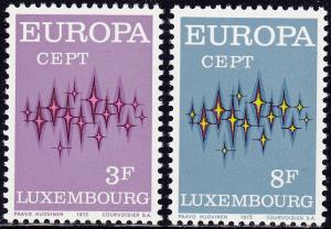 Luxembourg - 1972 - Scott #512-13 - MNH - Europa