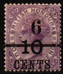 British Honduras Unused Hinged Scott 33