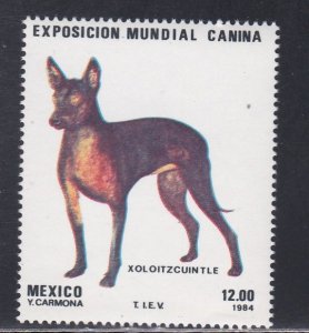 Mexico # 1348, World Canine Exposition, Mint NH