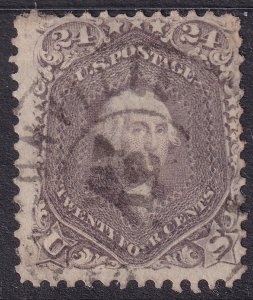 #78 Used, Fine, Neat cancel (CV $400 - ID43018) - Joseph Luft